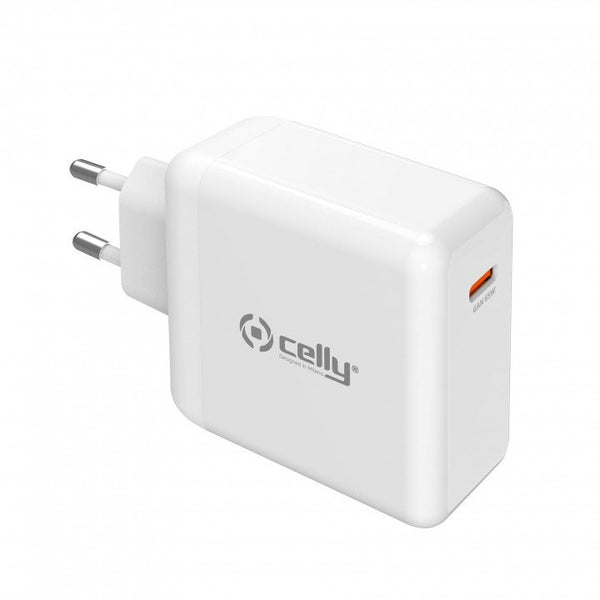 Celly GaN 65W Travel Charger (Type-C)