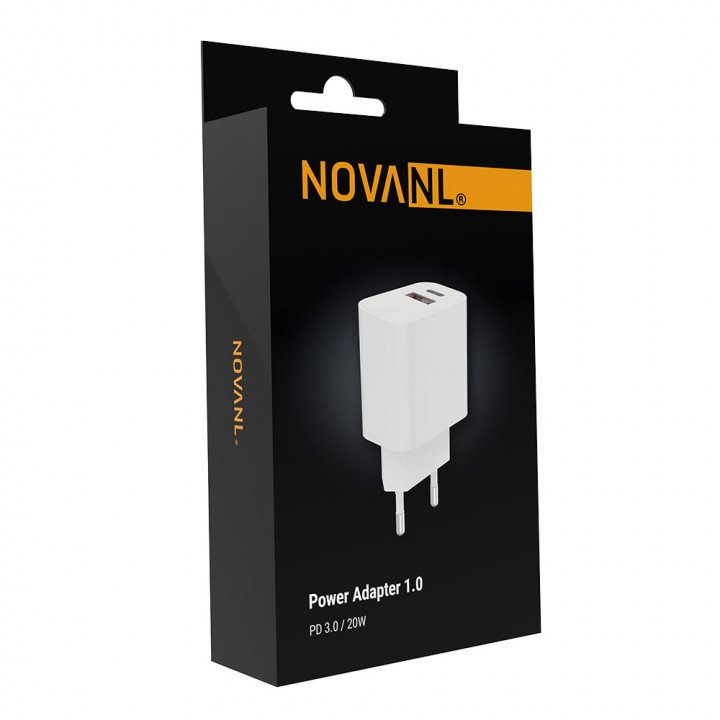 NovaNL Power Adapter 1.0 (QC & PD 20W)